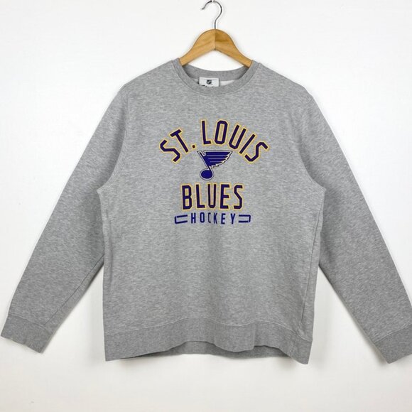 Vintage St. Louis Blues NHL Sweatshirt, Retro St. Louis Blues Hockey Shirt Tee - Picture 1 of 2